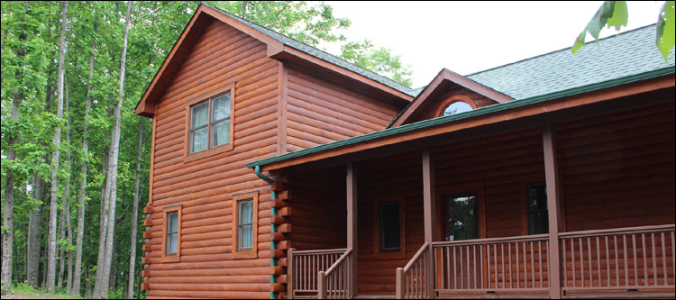 Log Home Staining in Fort Belvoir, Virginia