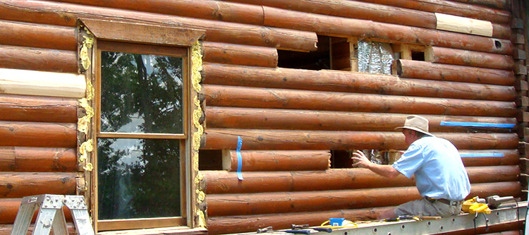 Log Home Repair Alexandria, Virginia