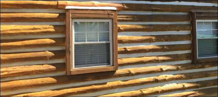 Log Home Whole Log Replacement  Fairfax Station, Virginia